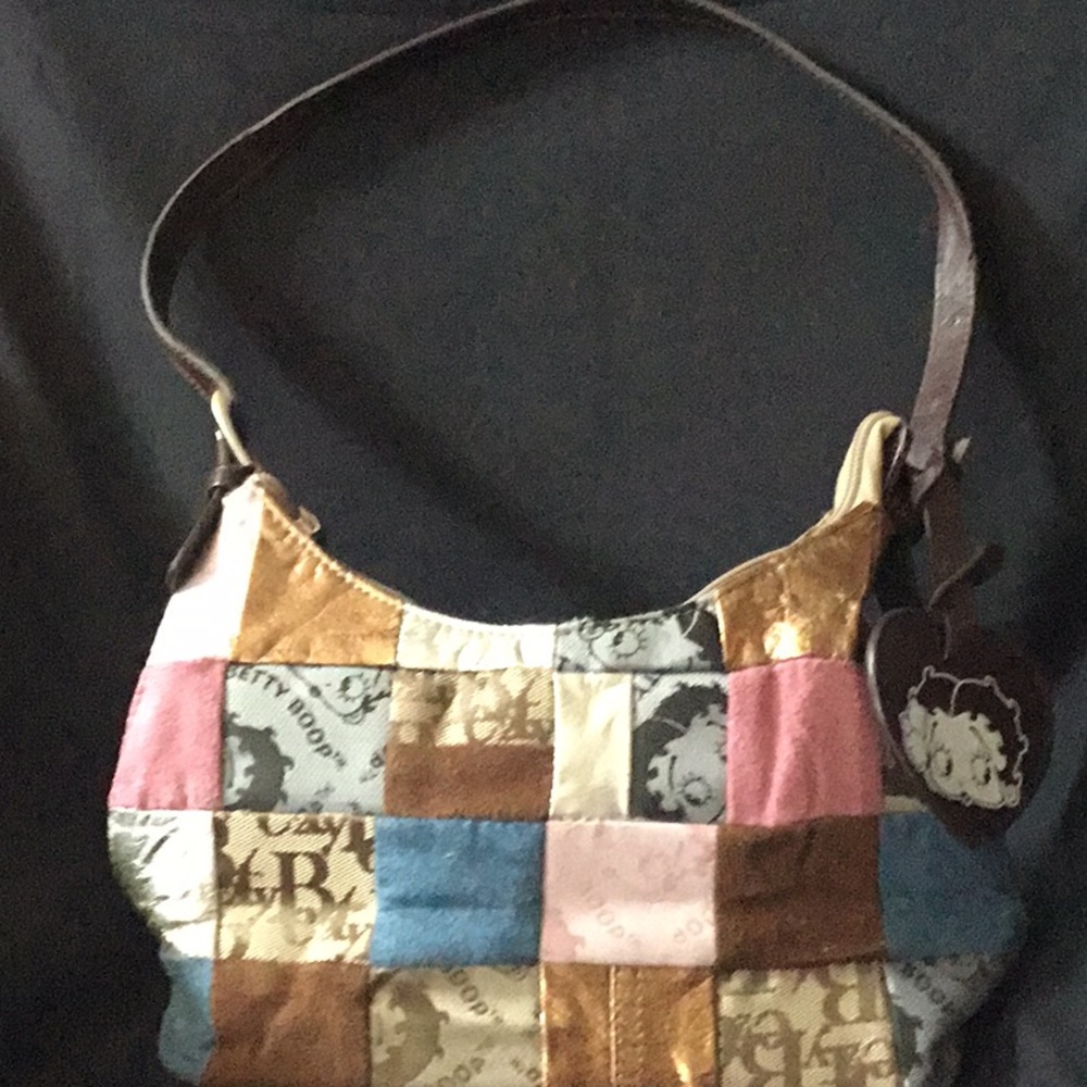 Betty a Boop Patchwork Purse
